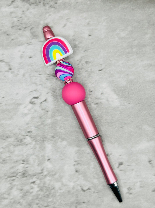 'Rainbow1' Plastic Pen